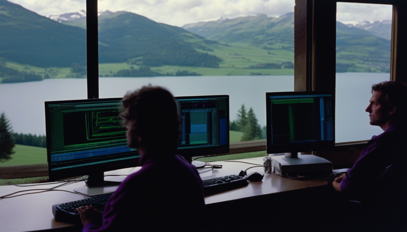 A software centre in Neuchâtel