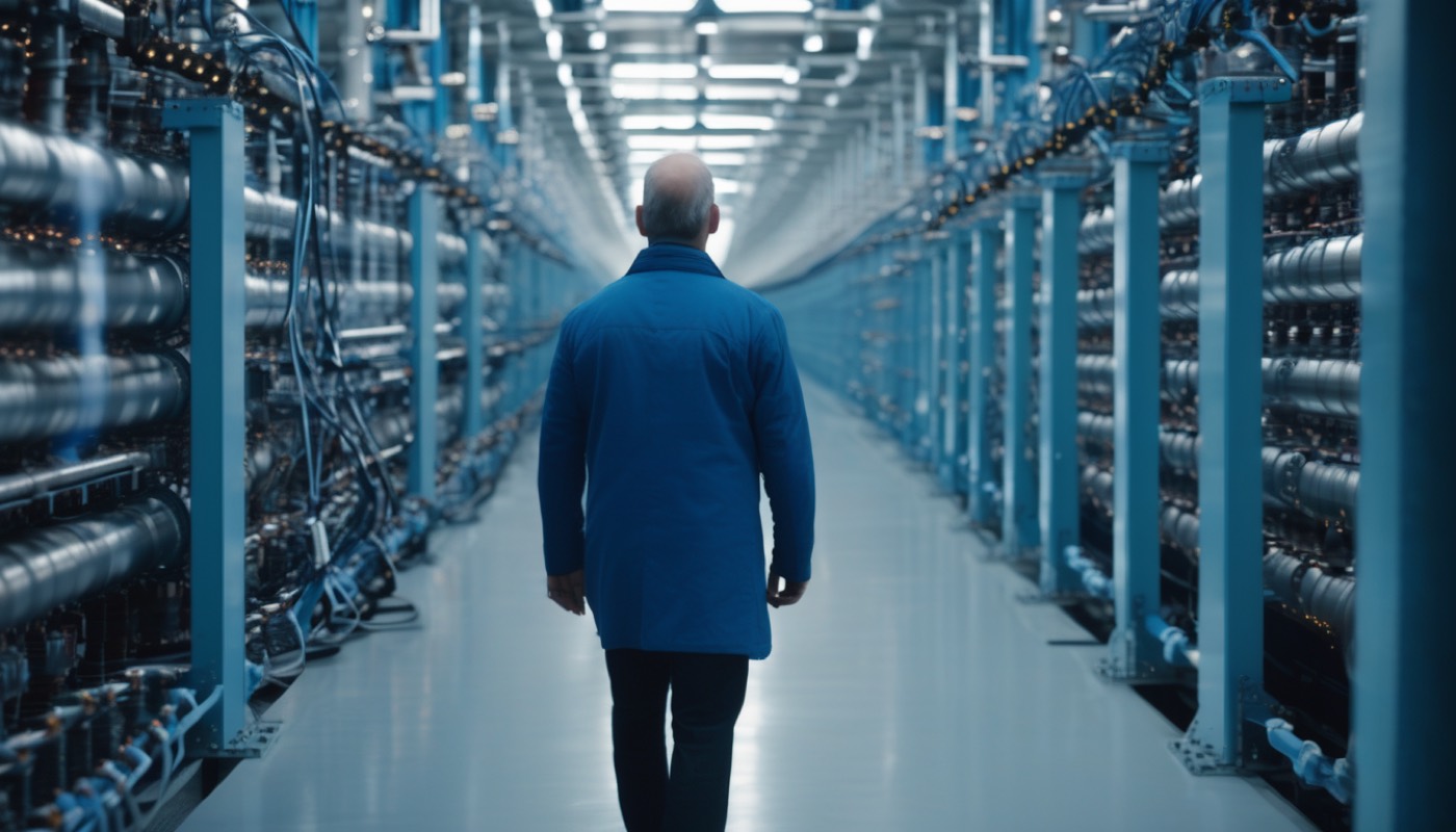 Inside a converter station