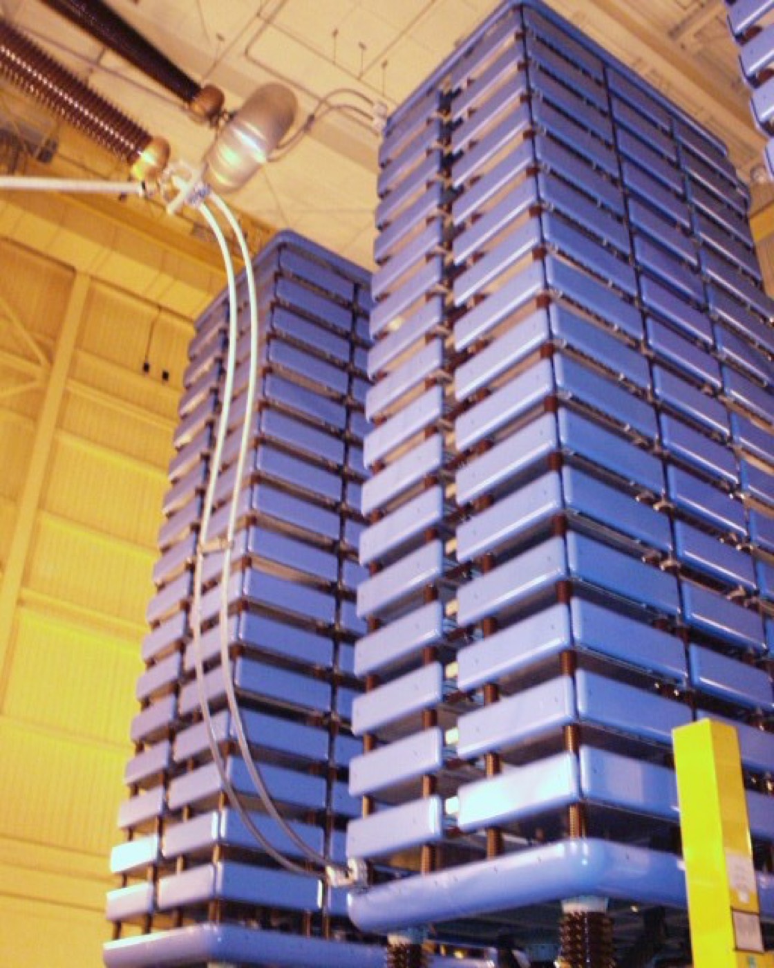 Inside a converter station