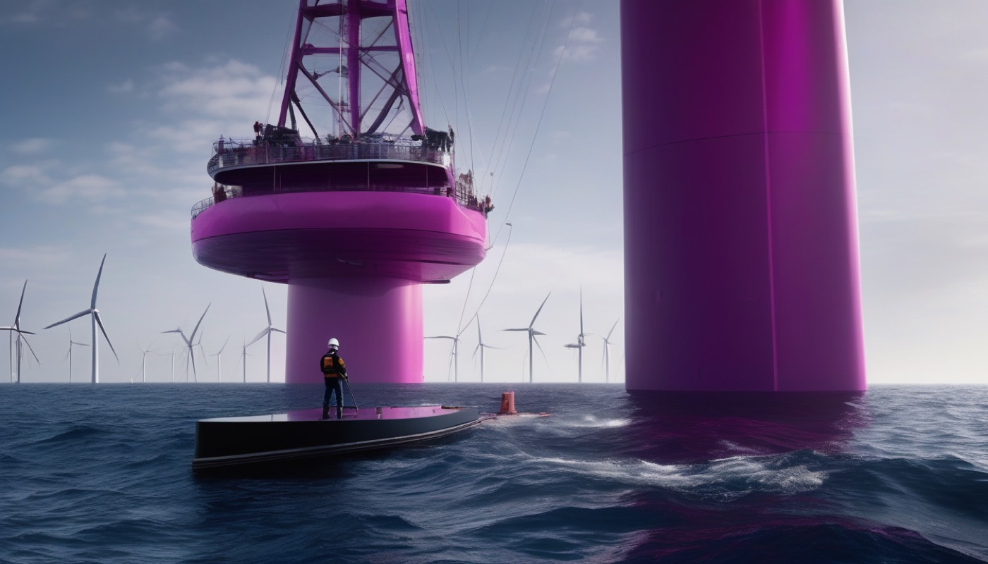 Floating turbines