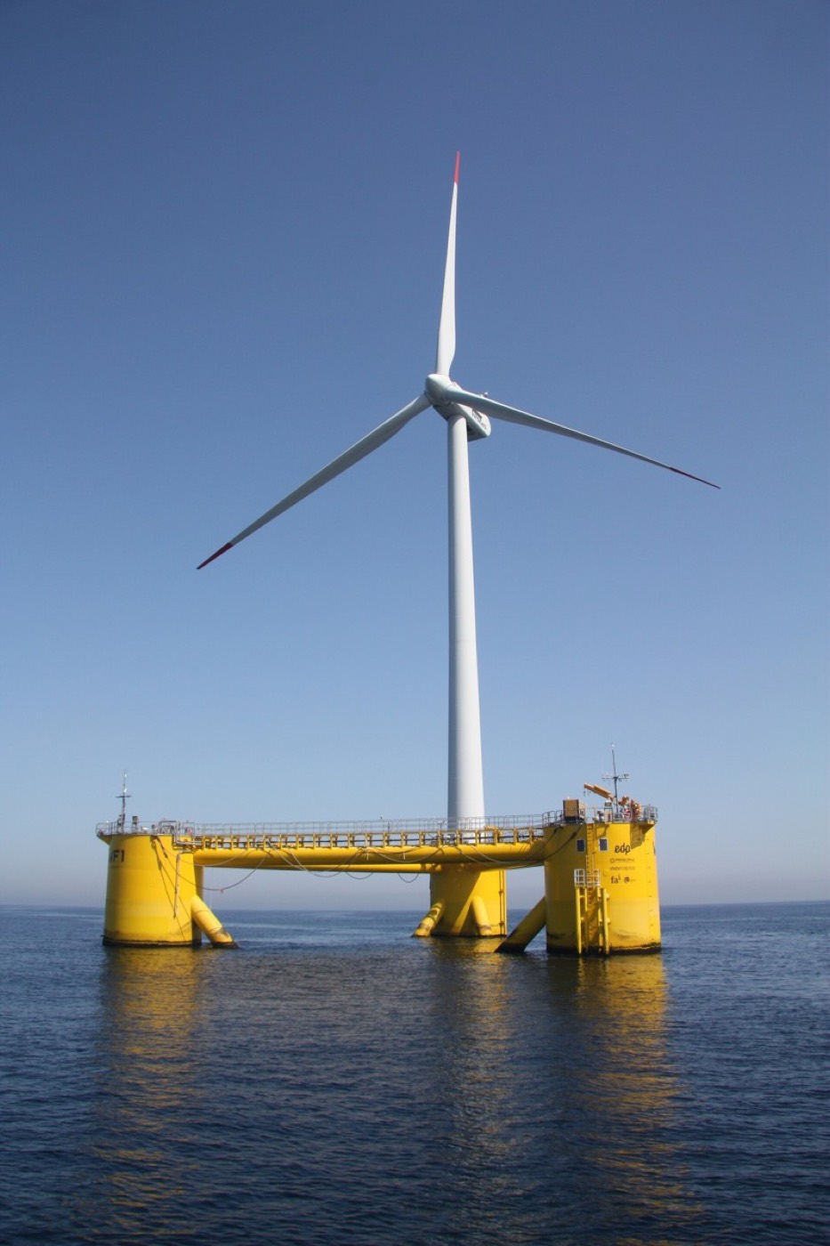 Floating turbines