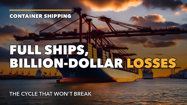 Why Shipping Lines Are Losing Billions on Full Ships